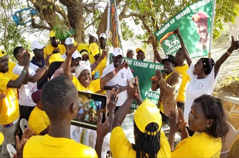 PLU members gathered in community