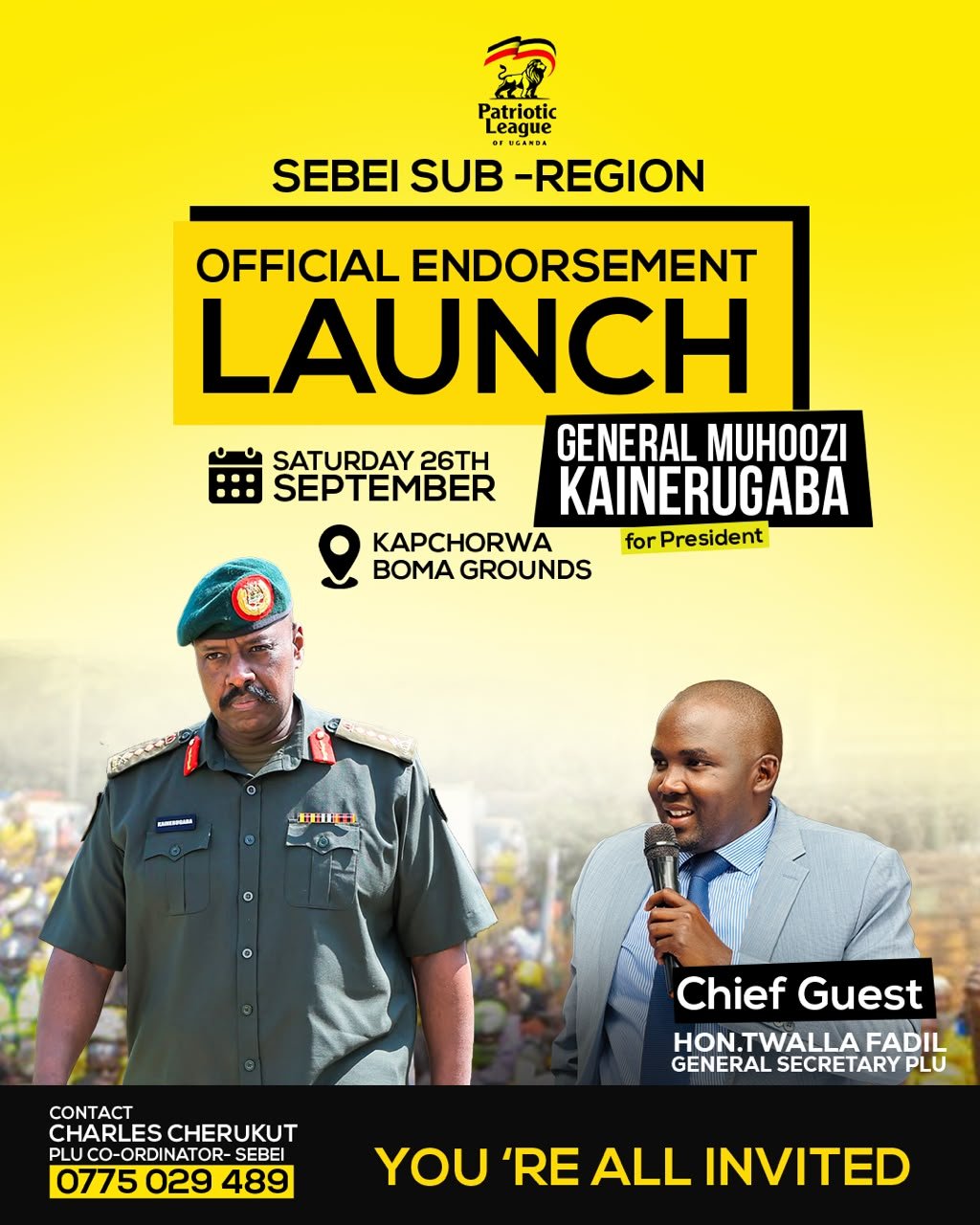 Sebei Sub Region Endorsement Launch