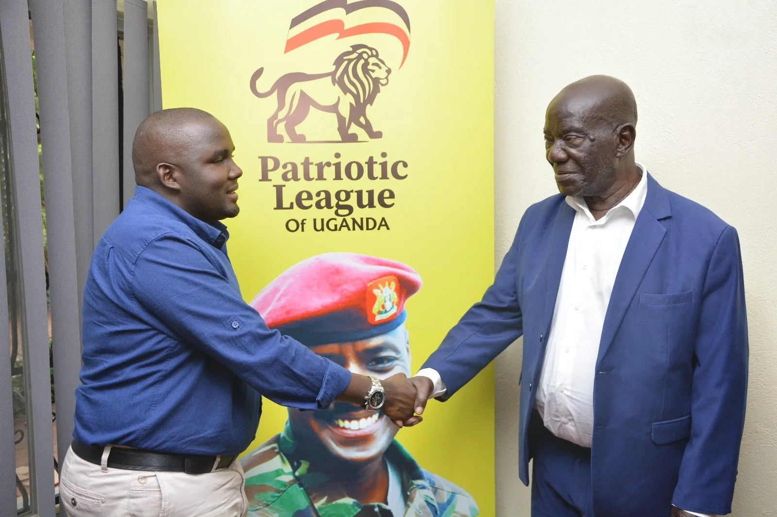 Former Vice President H.E. Edward Ssekandi Endorses Gen. Muhoozi Kainerugaba for president 2031